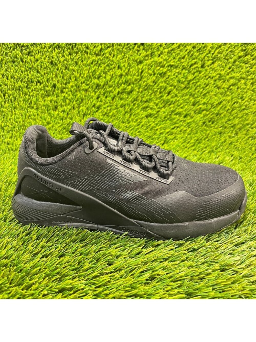 Reebok Nano X1 Adventure Womens Size 7M Black Composite Toe Work Shoes Sneakers